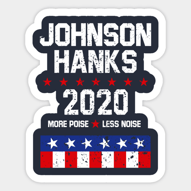 Johnson Hanks 2020 Sticker by pororopow